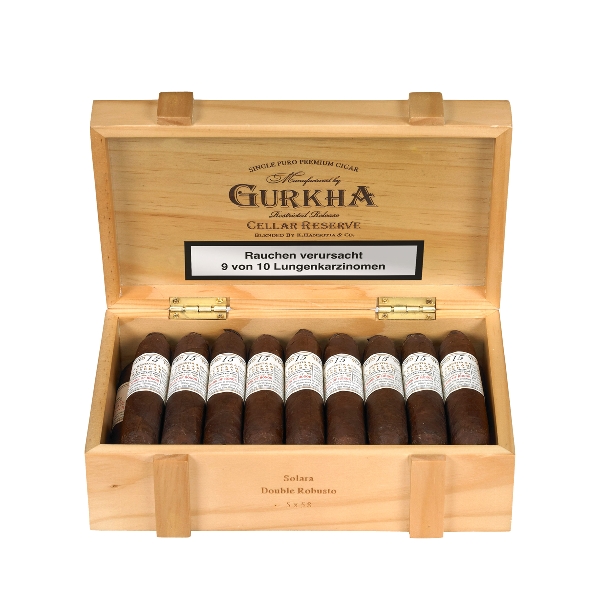 GURKHA Cellar Reserve 15y Solara Double Robusto (Kiste à 20 Zigarren)