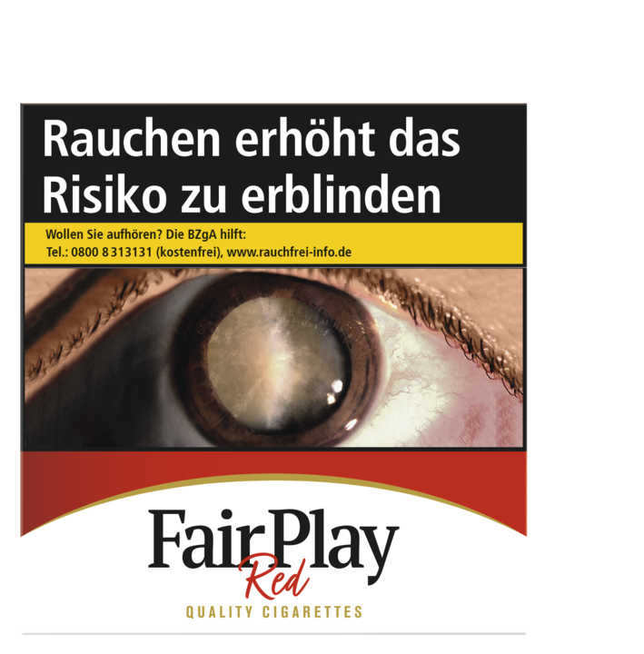 Fair Play Zigaretten Filter Red Hercules (3x60) SW16063