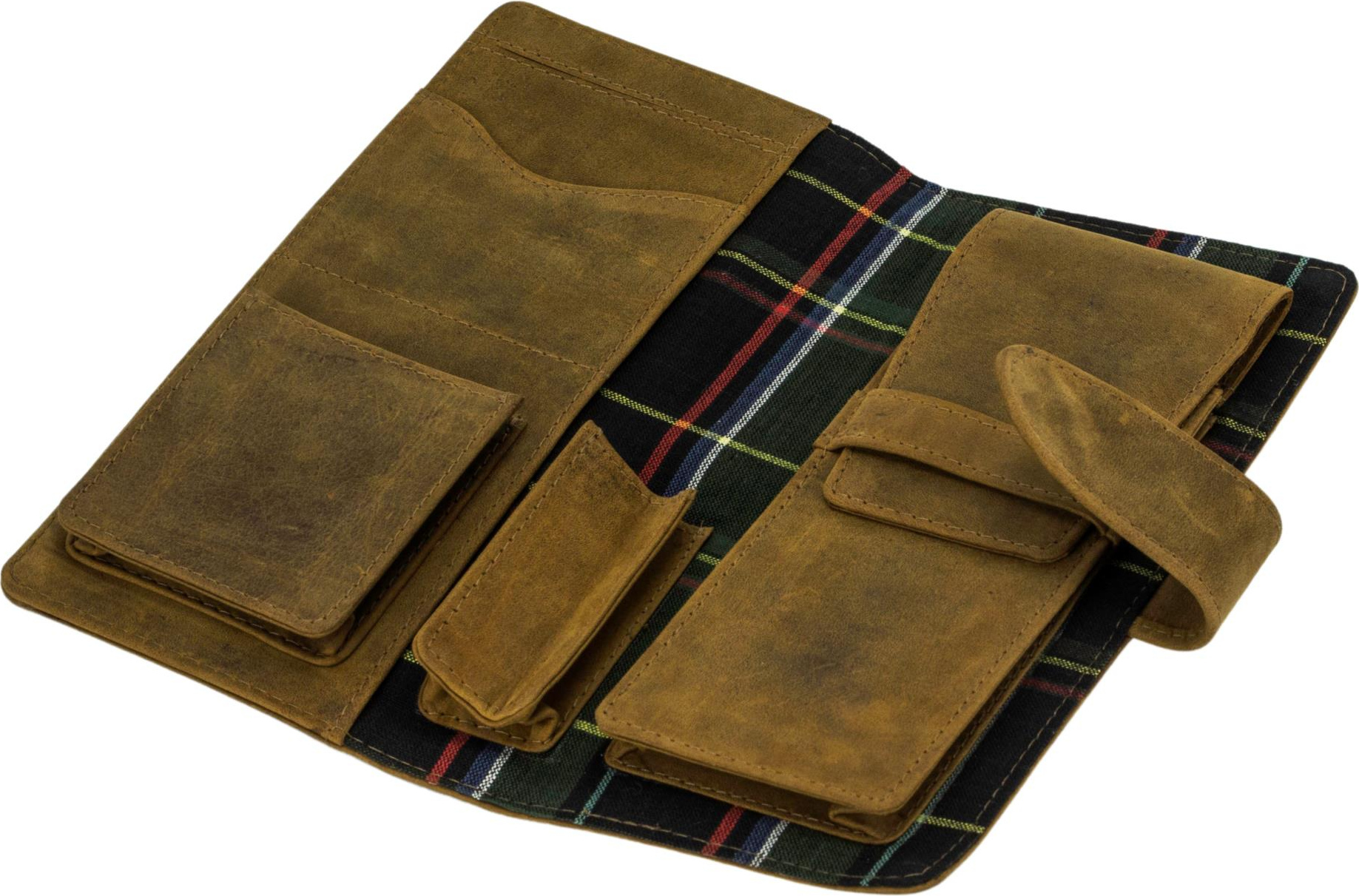 PASSATORE Zigarrenetui Leder braun antik, H 20cm 623628