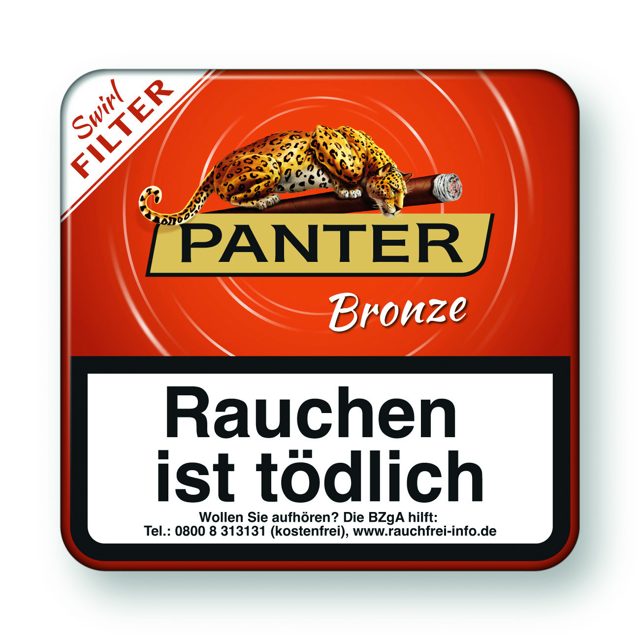 PANTER Bronze Swirl Filter 20 Zigarillos