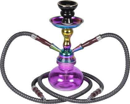 Shisha "Sinai/Rainbow" lila 2er/25cm 445017