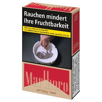 Marlboro Simply Red Zigaretten ohne Zusätze (10x20)