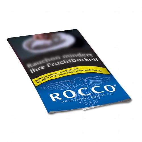 POUCH Zigarettentabak Rocco Original 38 Gramm ( Blau ) SW12065