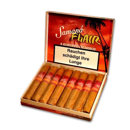 SAMANA Flair Robusto Cigarros 8 Zigarren 37543