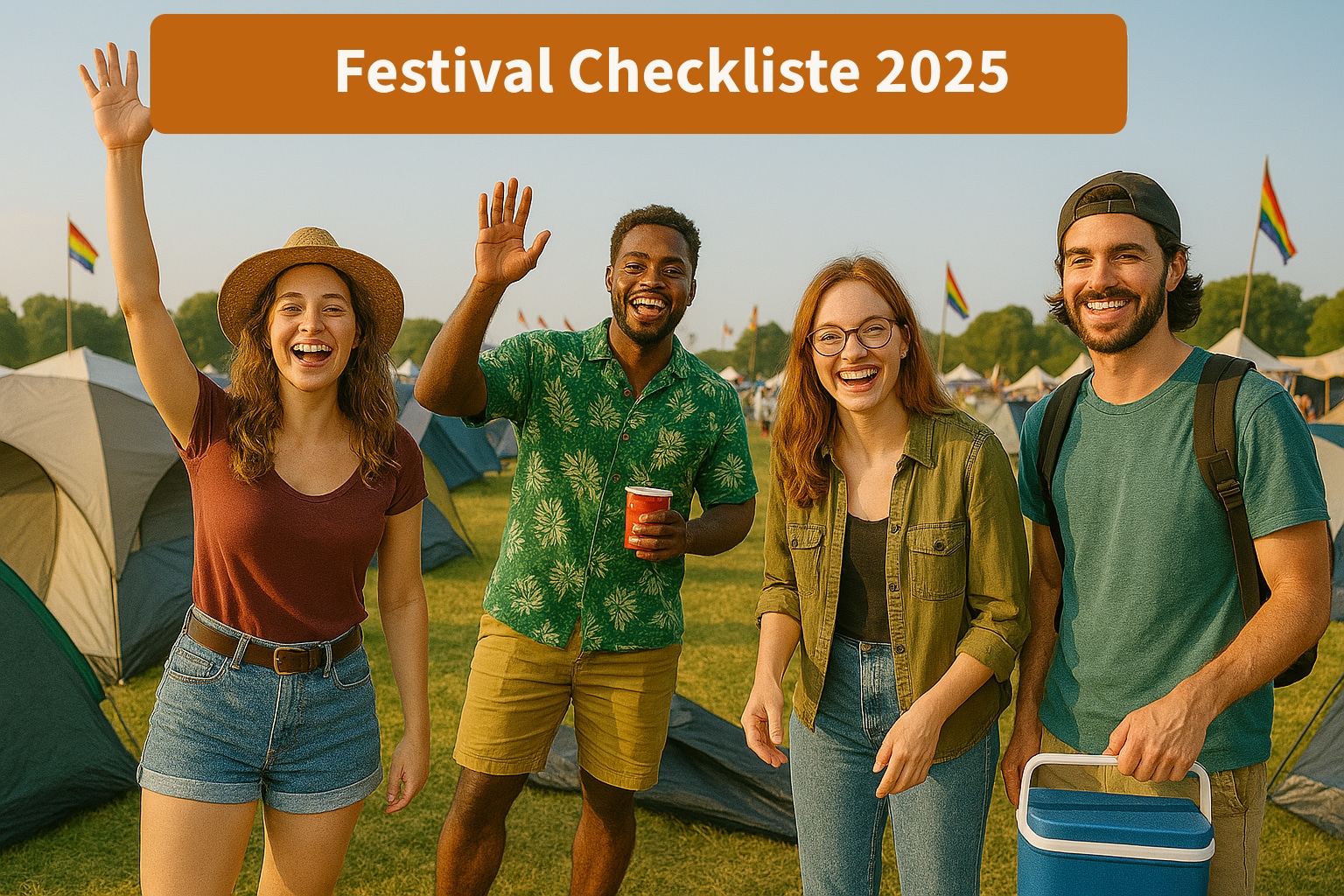 Die ultimative Packliste für die Festivalsaison 2025