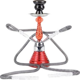 Shisha "Doha" rot  2er/30cm 445063