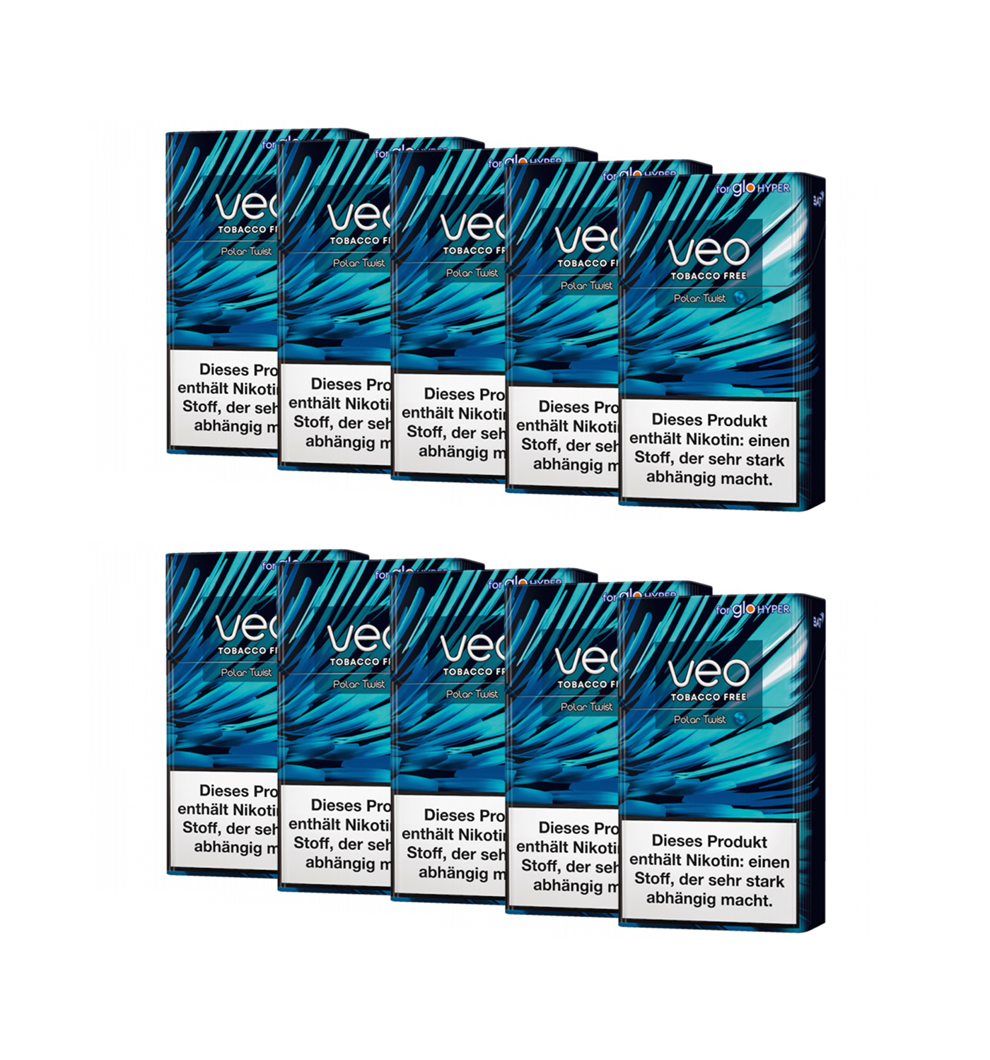 10 Schachteln Veo Polar Twist Sticks SW16990
