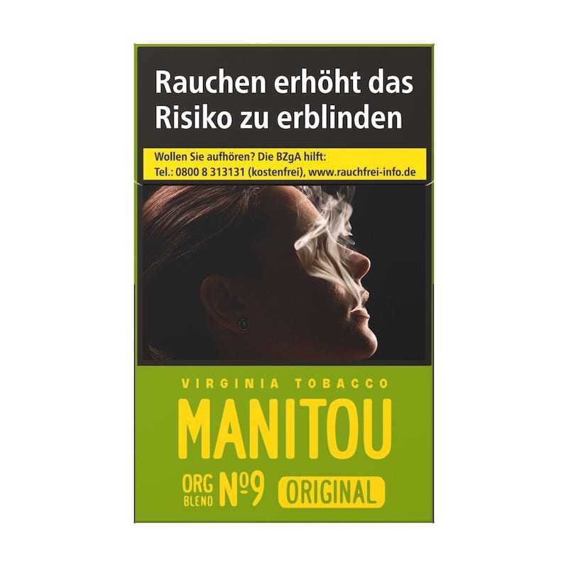 Manitou Zigaretten Org Blend No.9 ohne Zusätze (10x20) SW78187