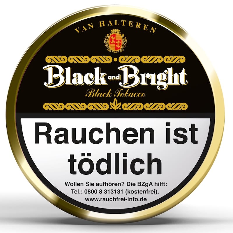 Pfeifentabak Van Halteren Black & Bright 100 Gramm 2552