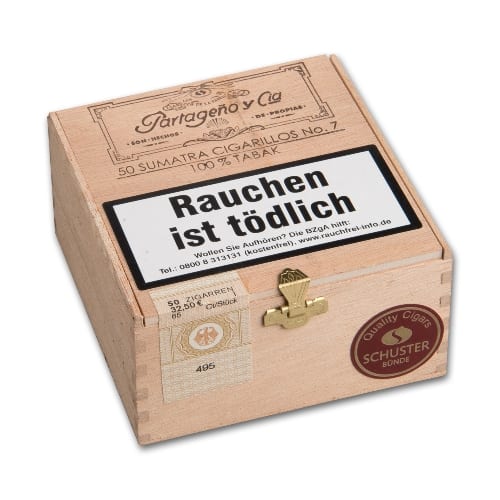 Partageno y Cia No.7 Sumatra 50 Zigarillos 66602