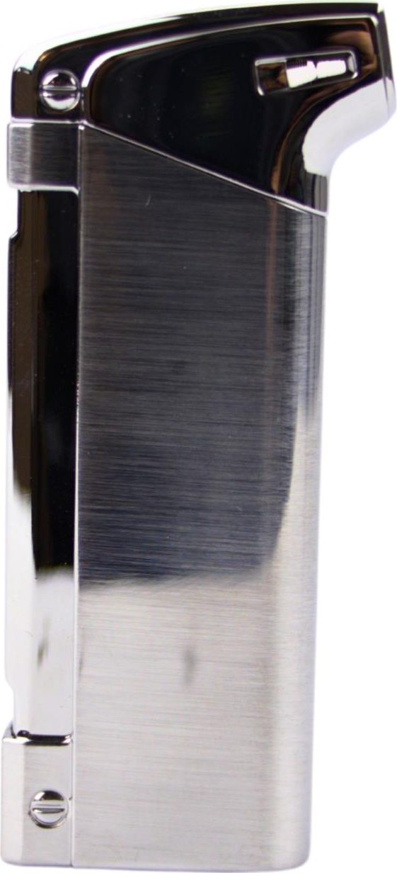 SKY Pfeifenfeuerzeug "James" chrom, mit Pfeifenstopfer  Pz 239721