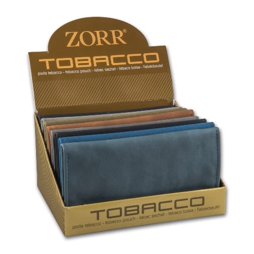 Feinschnitt-Tasche Kunstleder ZORR farblich sortiert 16x9cm 86139