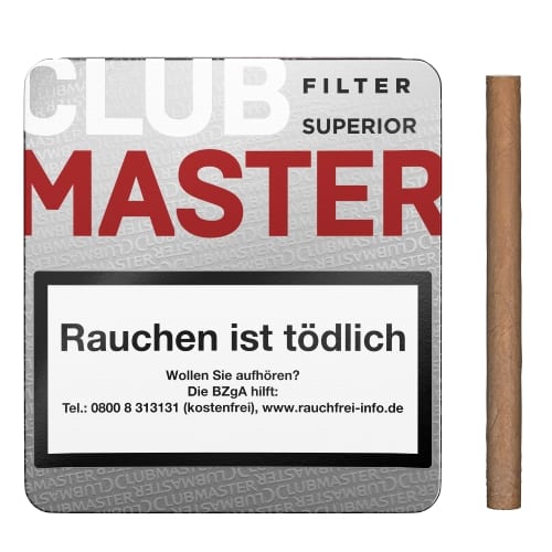 Clubmaster Superior Red Filter 20 Zigarillos 85842