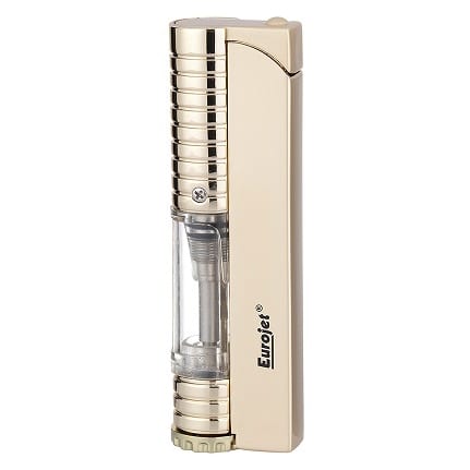 Feuerzeug Jet EUROJET Samoa gold satiniert 79184