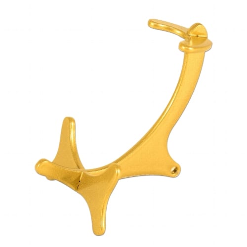 Pfeifenständer AMPEDUS ONE 1er gold Metall 35905