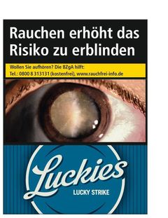 LUCKIES CRAFTED BLUE (20) 8,- SW16938