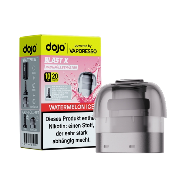 E-Liquidpod DOJO Blast X Refill Watermelon Ice 20mg