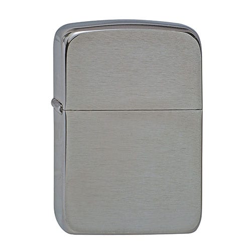 Feuerzeug Zippo Black Ice Replica 1941 aus Metall in anthrazit matt glänzend 13905