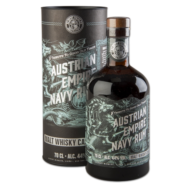 Rum AUSTRIAN EMPIRE Navy Reserve Double Cask 44% Vol. 81993