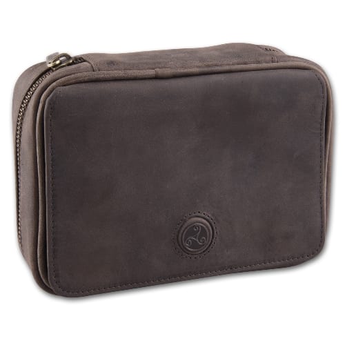 Pfeifentasche 3er Leder RATTRAY´S Peat braun Nr.2 Vortasche 46762