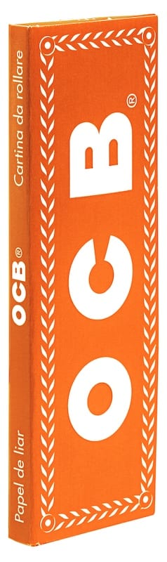 OCB Orange Zigarettenpapier – 1 Heft mit 50 Blättchen SW16423