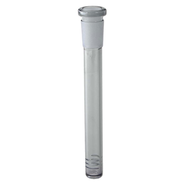 Chillum Glas BLACK LEAF Schlitzdiffusor 14 cm lang Schliff 18,8 mm 53610