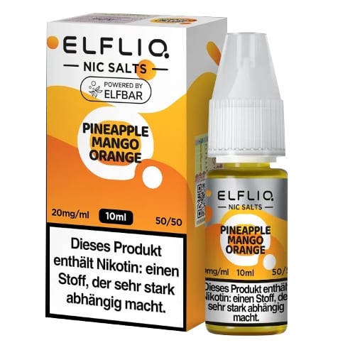 E-Liquid Nikotinsalz ELFBAR Elfliq Pineapple Mango Orange 20mg 79932