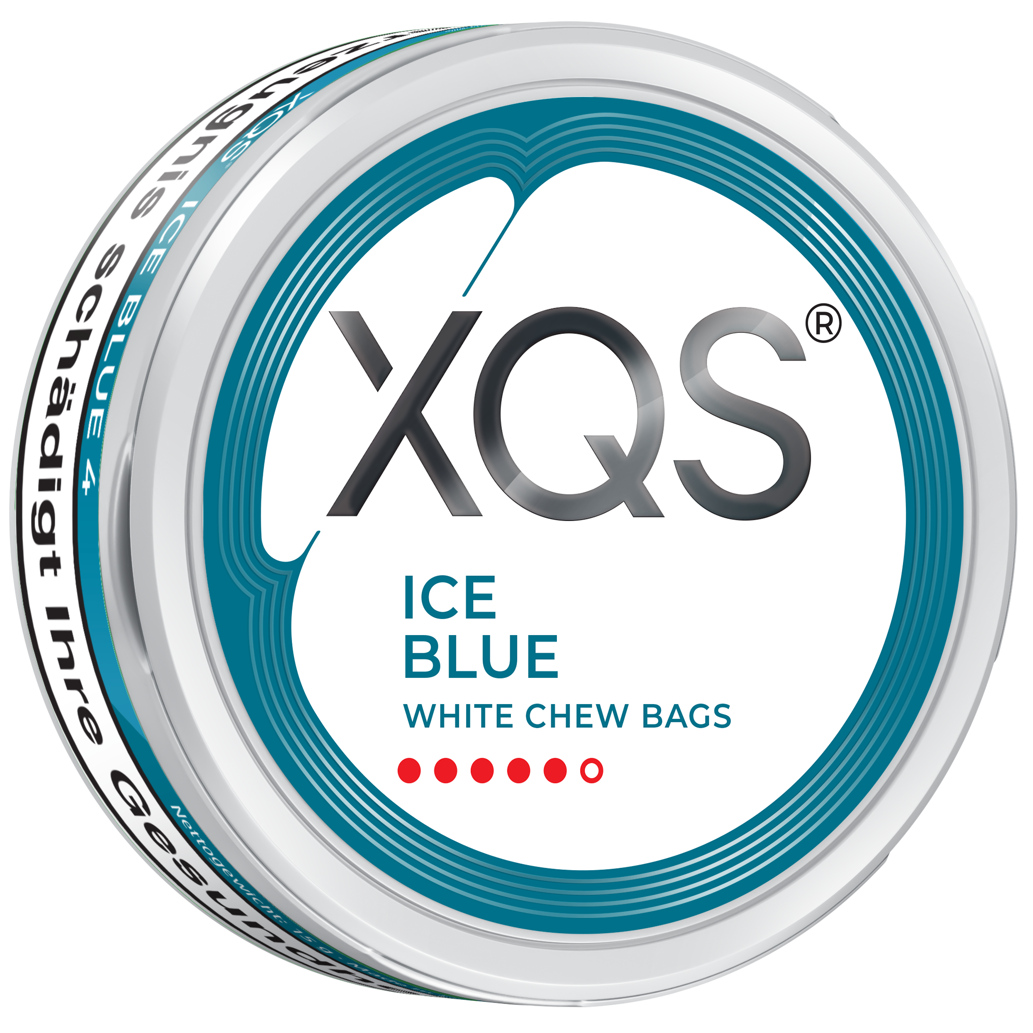XQS White Chew Bags Ice Blue 5 Kautabak – 20 Beutel