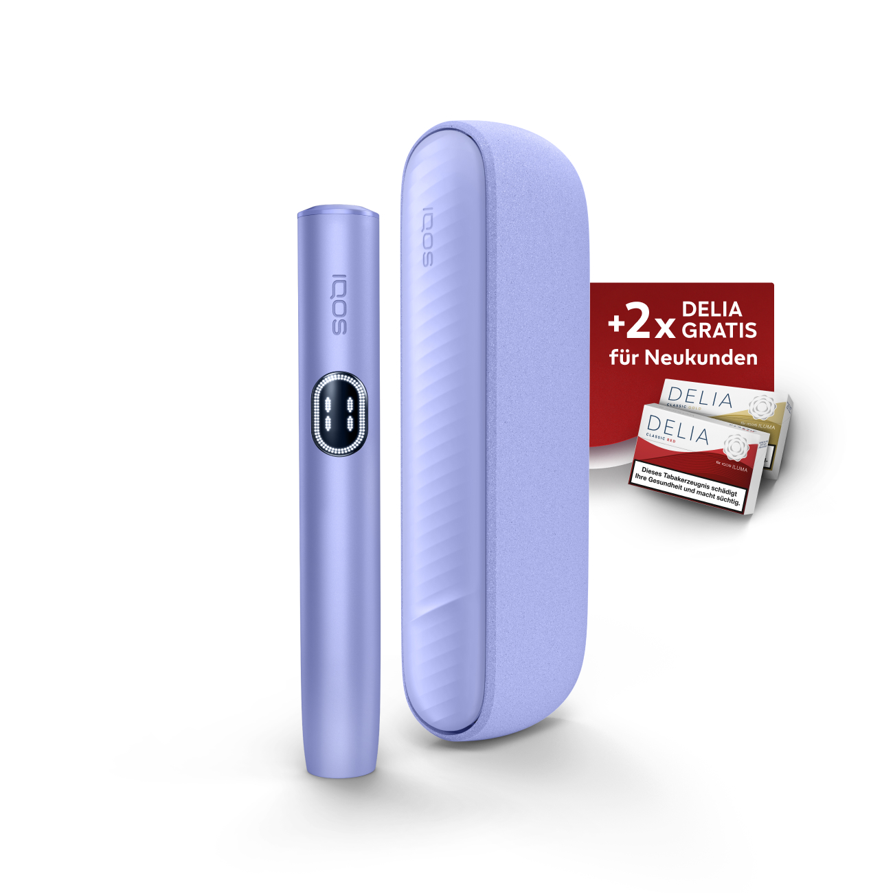 IQOS ILUMA i Digital Violet + Gratis TEREA Sticks bei Registrierung