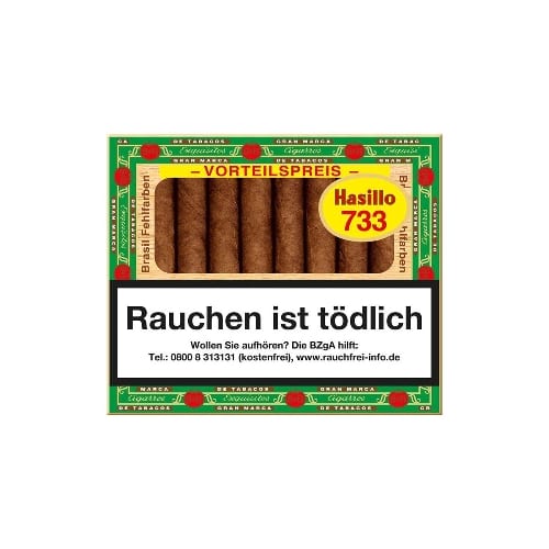 Hasillo No.733 Brasil 50 Zigarillos SW71842