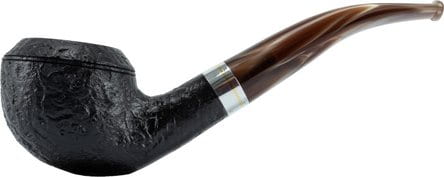 Pfeife Cesare Barontini "Elevato"schwarz sandgestr.,Rg.Acryl 440547