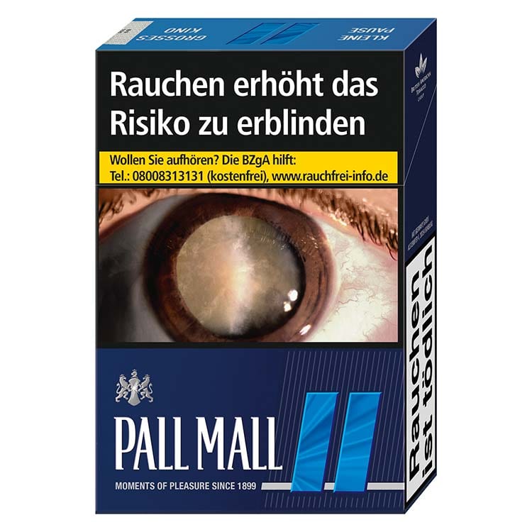 Pall Mall Zigaretten Blue Edition Automatenpackung (20x21) SW78094