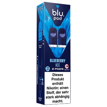 E-Liquidpod BLU POD Blueberry Ice 18mg 2 Pods SW16614