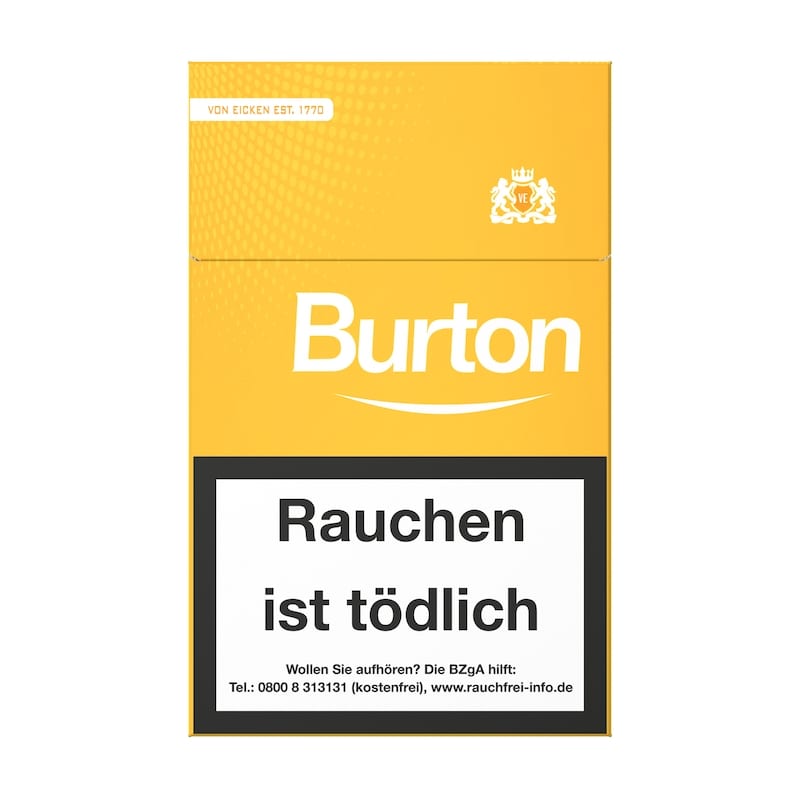 Burton Gold Naturdeckblatt Filterzigarillos (10x17) SW12436