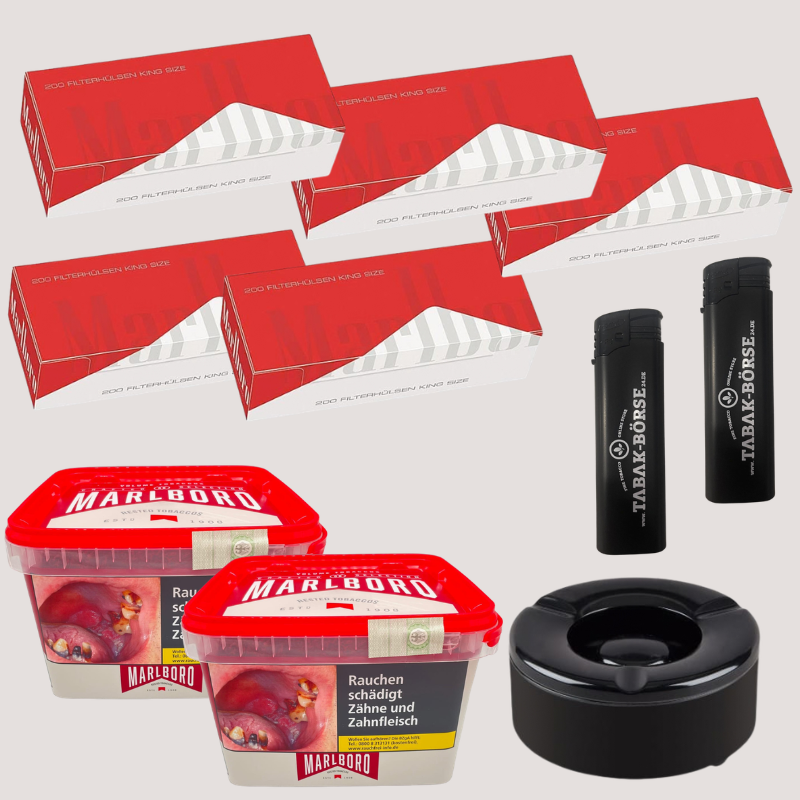 2 x Eimer Marlboro Crafted plus Zubehör