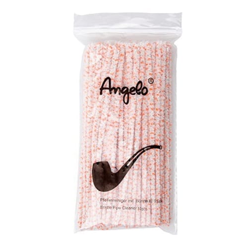 Pfeifenreiniger Angelo Bürste konisch rot/weiß 80er SW34488