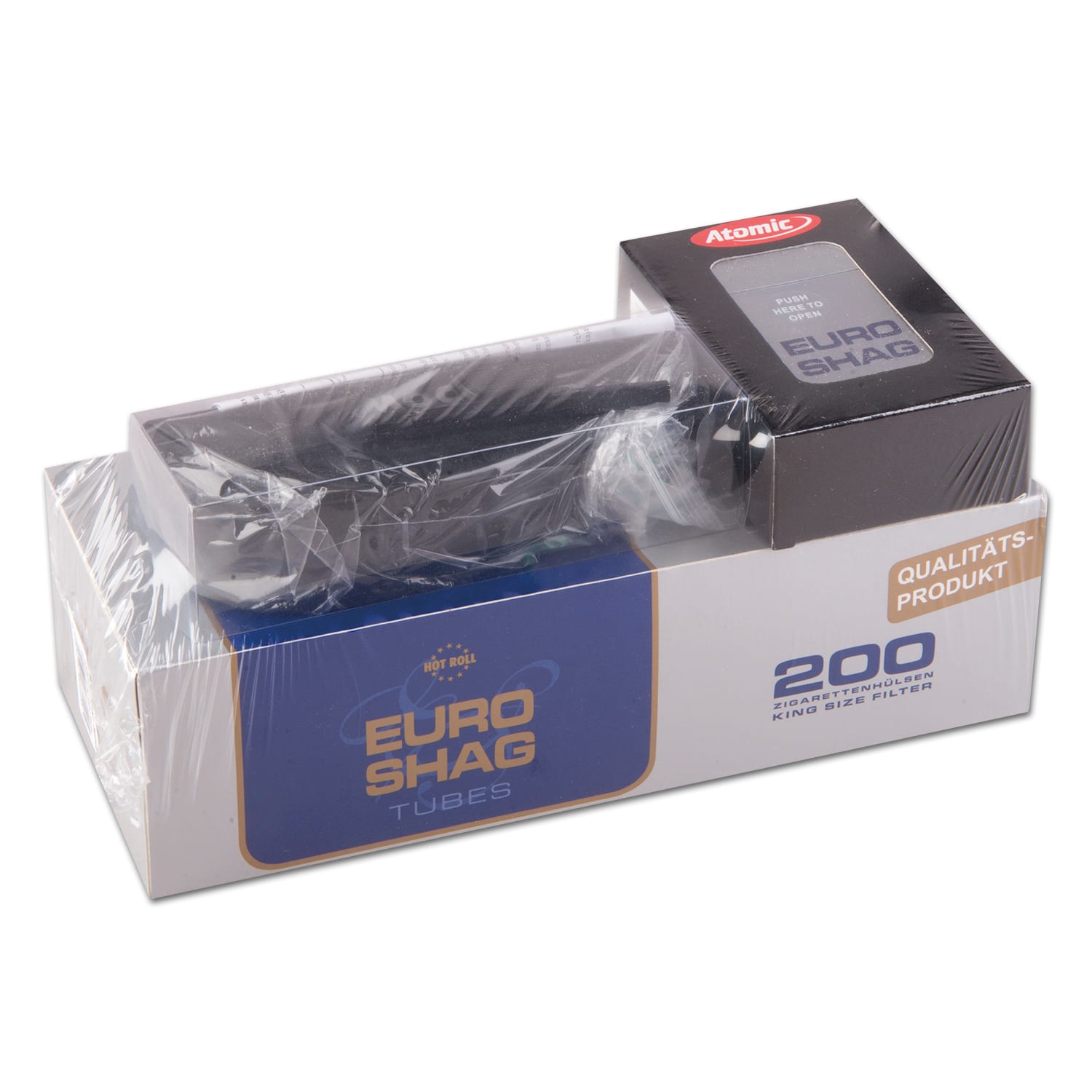 Zigarettenstopfer-Starterset Euro Shag 4-teilig SW48441