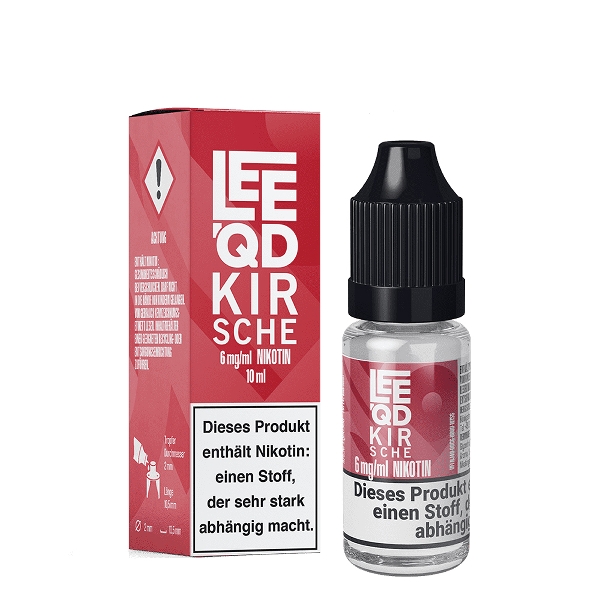 E-Liquid LEEQD Fruit Kirsche 6mg 50 PG / 50 VG 17880