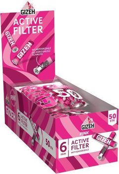 10 x Beutel GIZEH Pink ACTIVE 500 FILTER SW16593