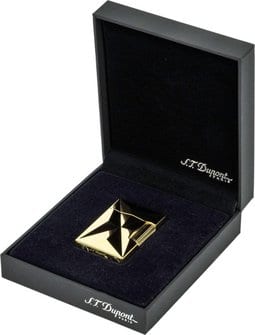 DUPONT Ligne2 "FIRE X" Small gold C18611 261762