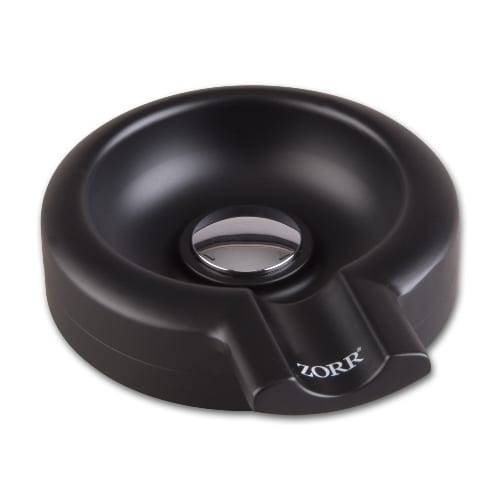 Cigarrenascher ZORR Metall schwarz / chrom 41754