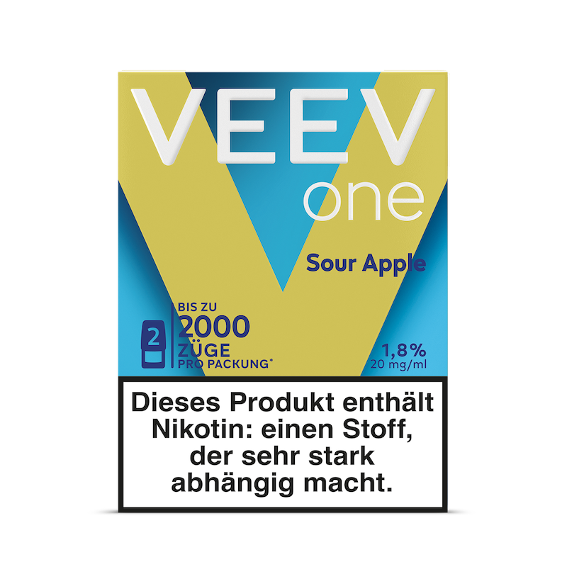 E-Shisha VEEV ONE PODS SOUR APPLE SW16786