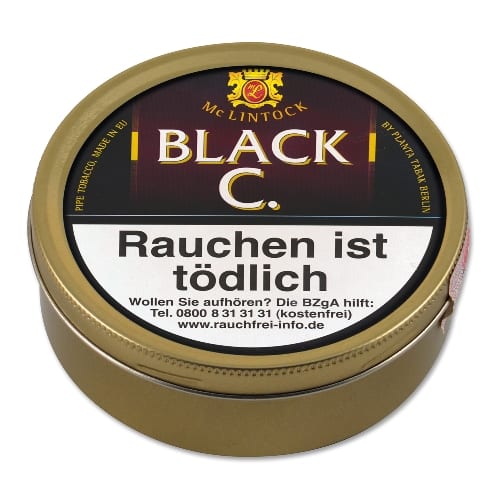 Pfeifentabak HOUSE OF SMOKE Black C. (Mc Lintock) 100 Gramm 1882