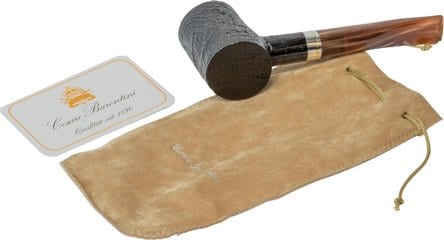 Pfeife Cesare Barontini "Elevato"schwarz sandgestr.,Rg.Acryl 440545