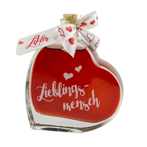 Likoer WEISENBACH Kirsche Herz Lieblingsmensch 17413