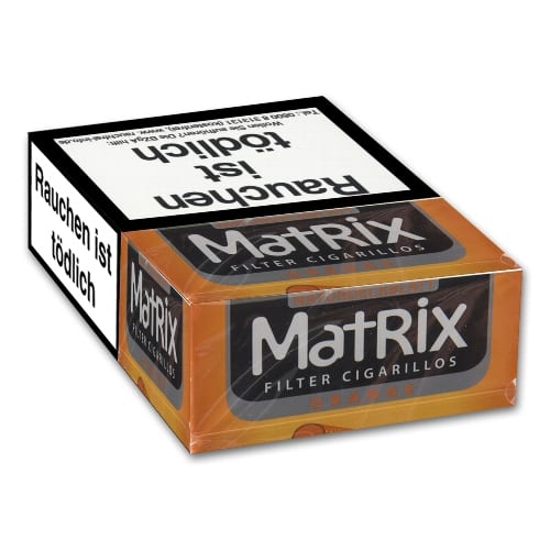 Matrix Orange Naturdeckblatt Filterzigarillos (10x17) SW12427