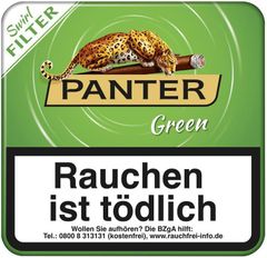 PANTER Swirl Green Filter 20 Zigarillos