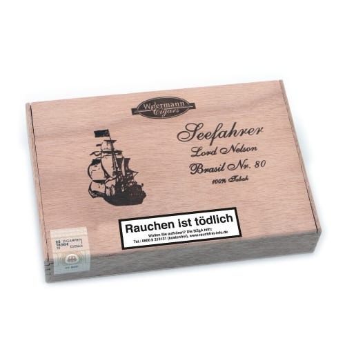 Seefahrer Lord Nelson Nr.80 Brasil 25 Zigarren 62542