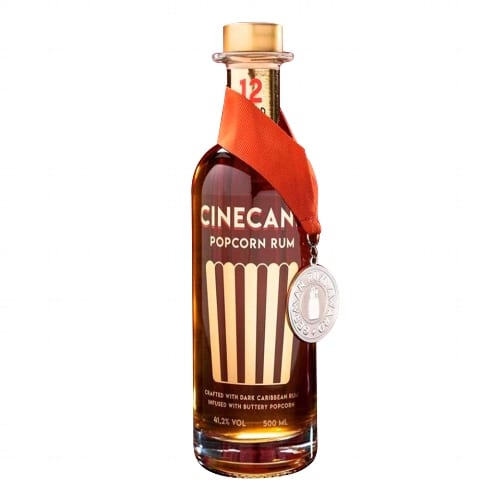 Rum CINECANE Gold Popcorn 41,2% Vol. 35900