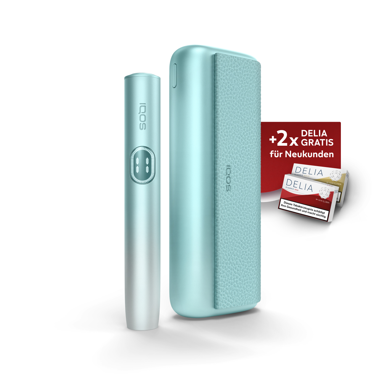 IQOS ILUMA i Prime Breeze Blue + Gratis TEREA Sticks bei Registrierung